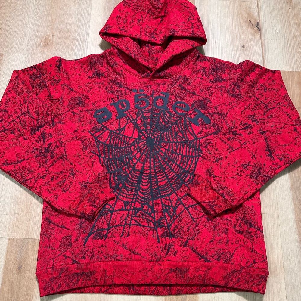 Sp5der Red Tree Camp Hoodie
